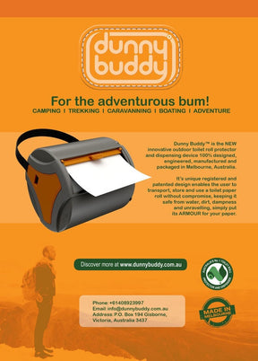 Dunny Buddy - Toilet Paper Protector  Camp Bathroom Dunny Buddy- Adventure Imports
