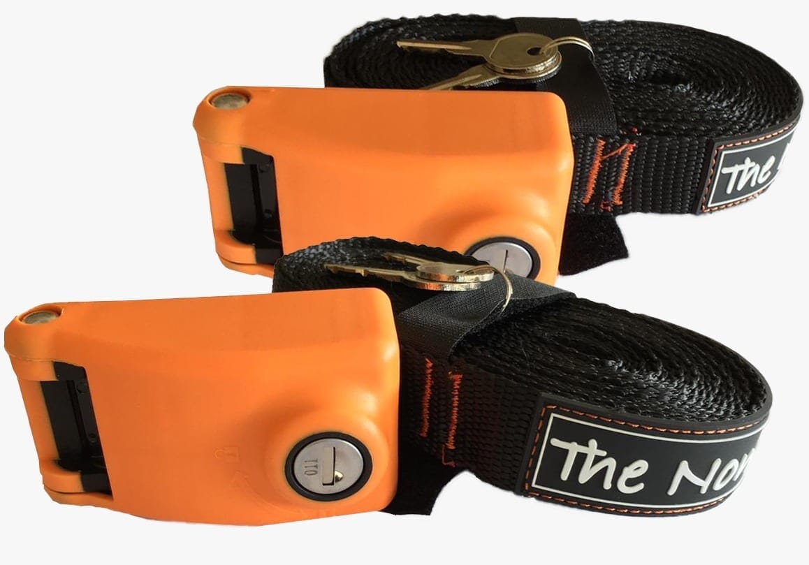 Nomad Tie Down Straps - Locking  Boxes & Bags Nomad Fox- Overland Kitted